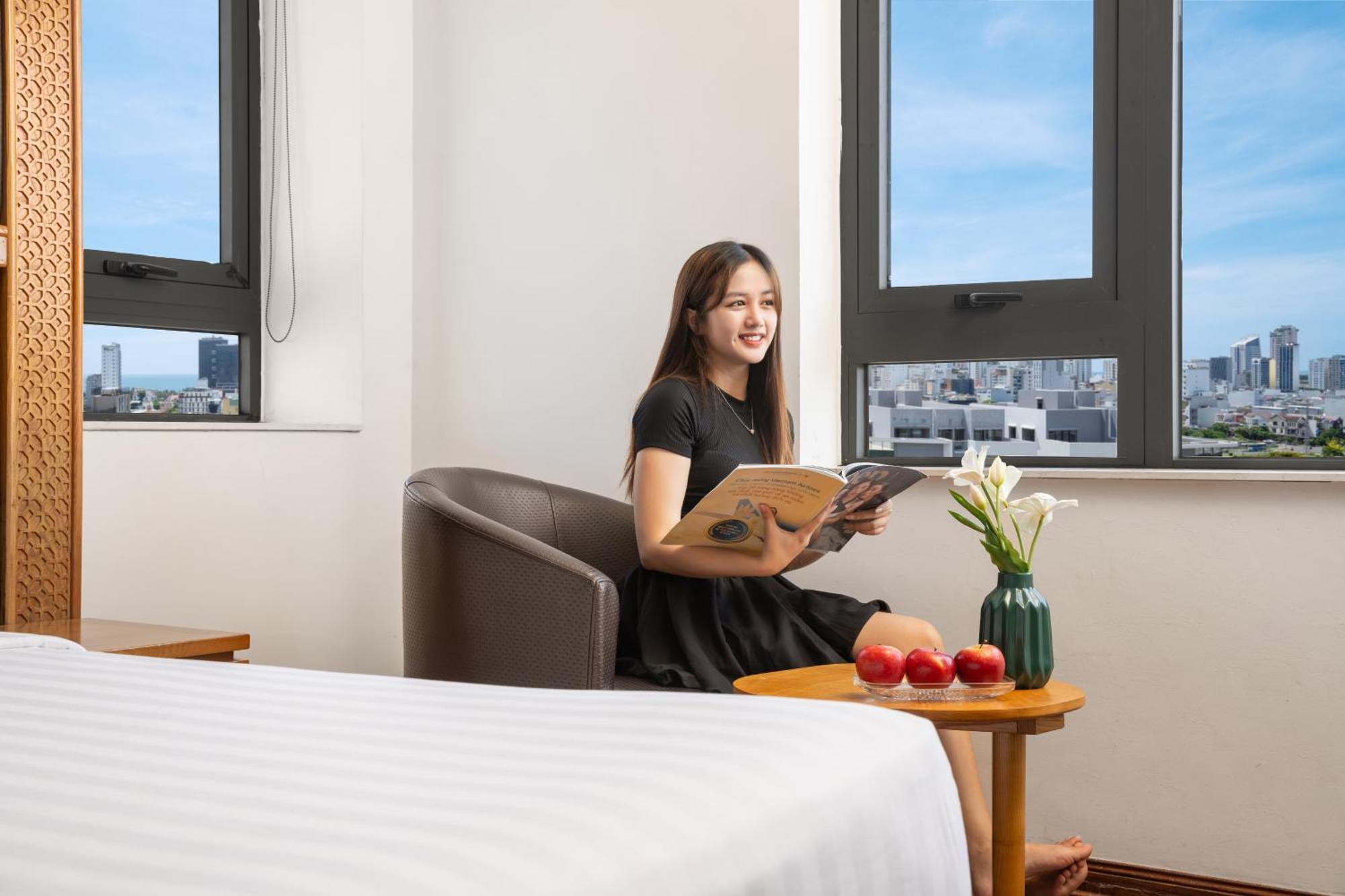 Bliss Luxury Hotel Da Nang Exterior foto